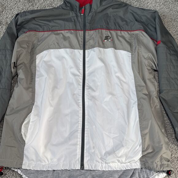 STARTER LINED JACKET MEN SIZE LARGE RARE HOT MUST HAVE - Picture 2 of 14